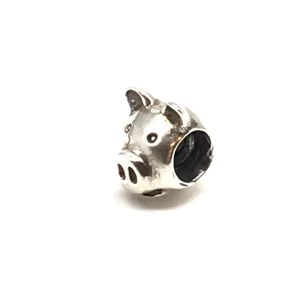 Pandora Retired Pig Charm - Picture 3 of 4
